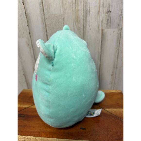 Squishmallows 8" Miley the Llama Teal Plush Toy Easter Edition Retired - Picture 3 of 6